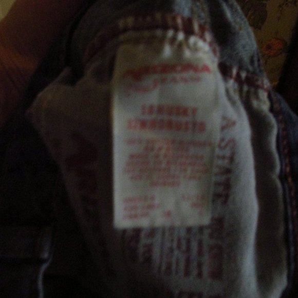 THE ORIGINAL ARIZONA JEAN COMPANY Size 18 Husky Dark Blue Shorts - Picture 8 of 8